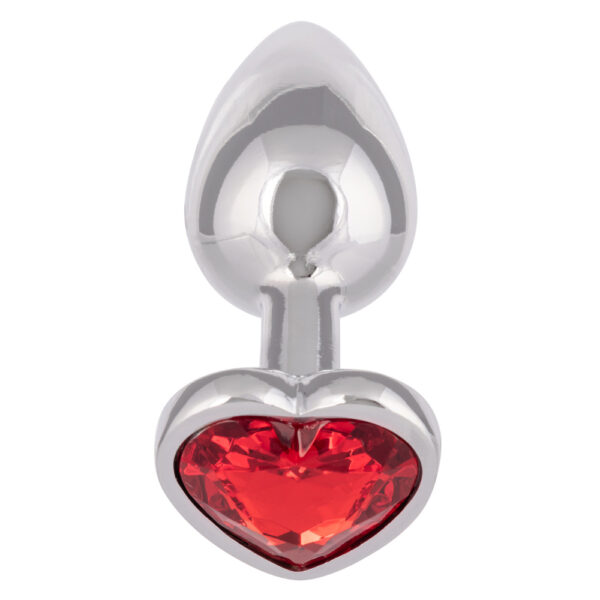 716770106544 2 Jewel Small Ruby Heart Plug