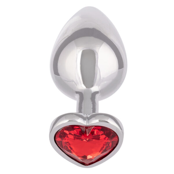 716770106551 2 Jewel Large Ruby Heart Plug