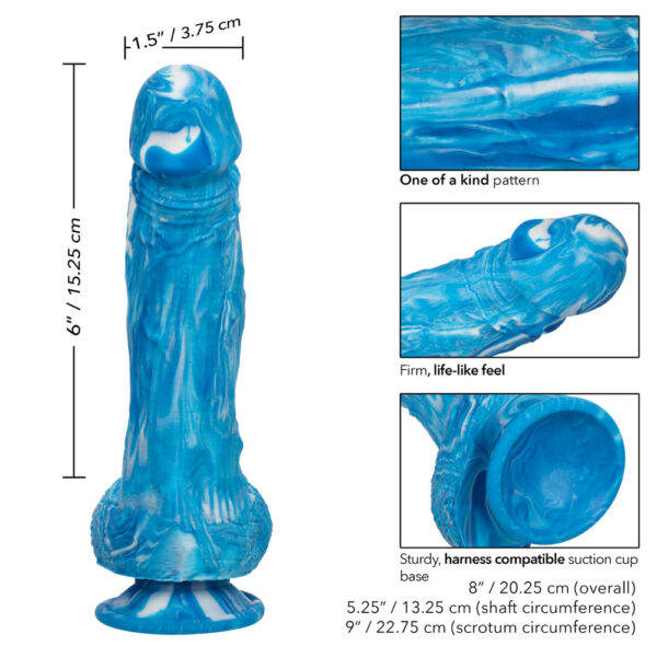 716770106841 3 Twisted Love Twisted Dong Blue 6"