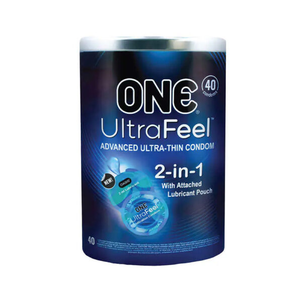 726893112698 One Ultra Feel Condom 40 Pack Bowl