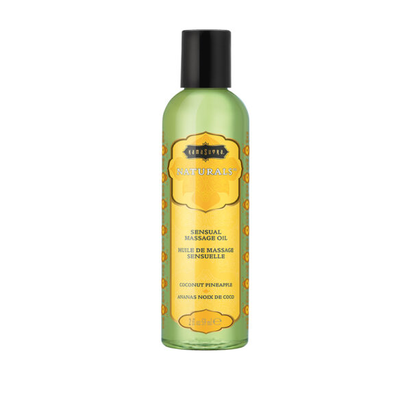 739122102803 Naturals Massage Oil Coconut Pineapple 2 oz.