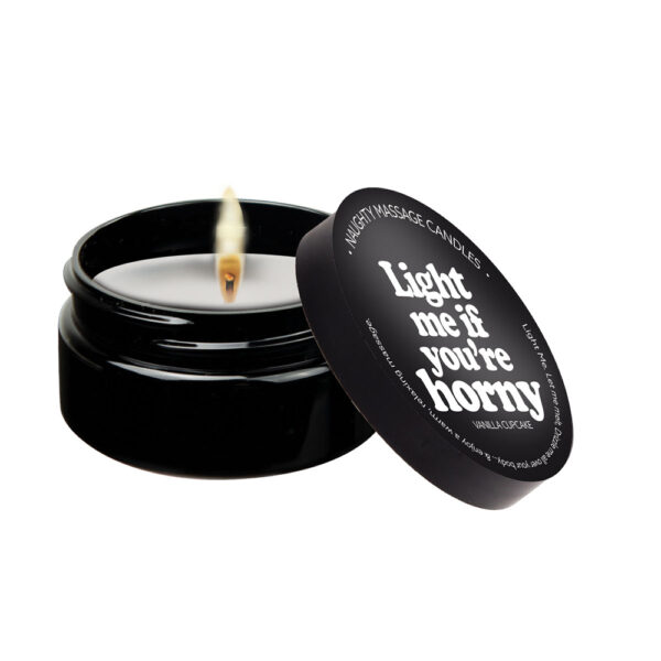 739122143028 Light Me If You'Re Horny Massage Candle 2 oz.