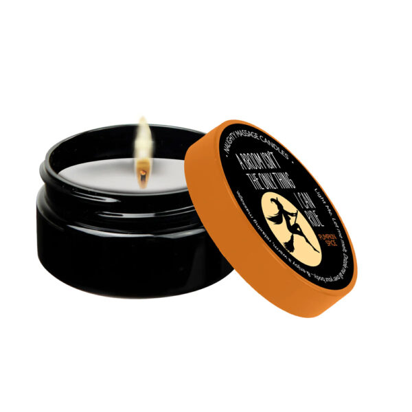 739122143073 Naughty Notes Ride A Broom Massage Candle 1.7 oz.