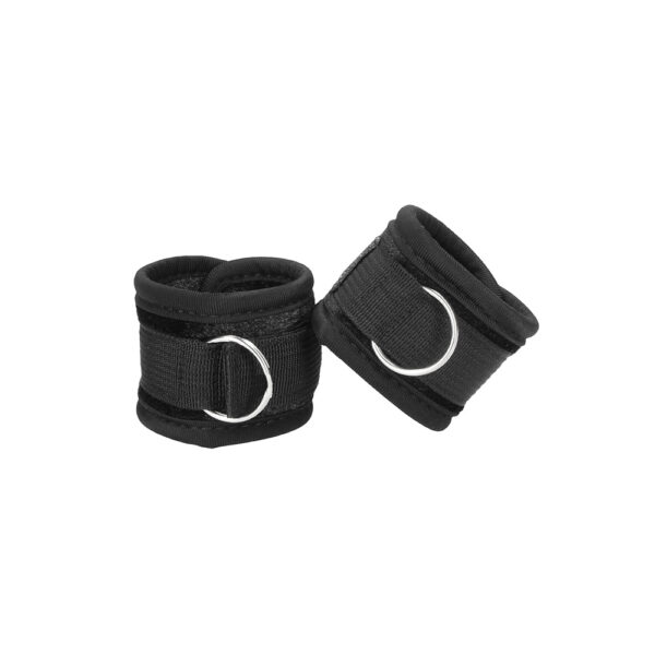 7423522457443 2 Ouch! Velvet & Velcro Adjustable Handcuffs