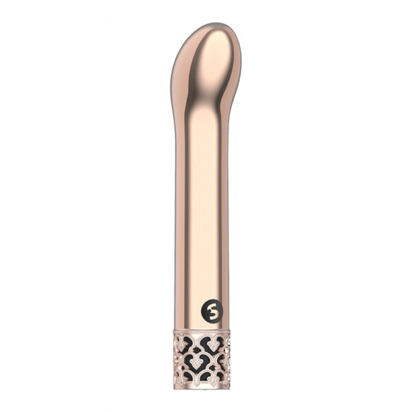 7423522523537 3 Royal Gems Jewel Rechargeable Abs Bullet Rose Gold