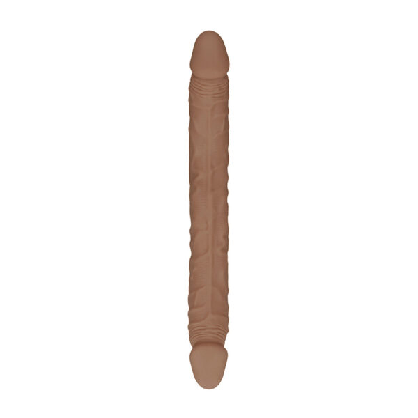 7423522549575 Realrock Double Dong 14" Tan