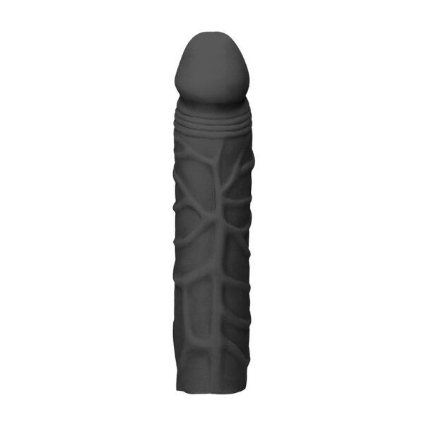 7423522550519 2 Realrock Penis Sleeve 7" Black