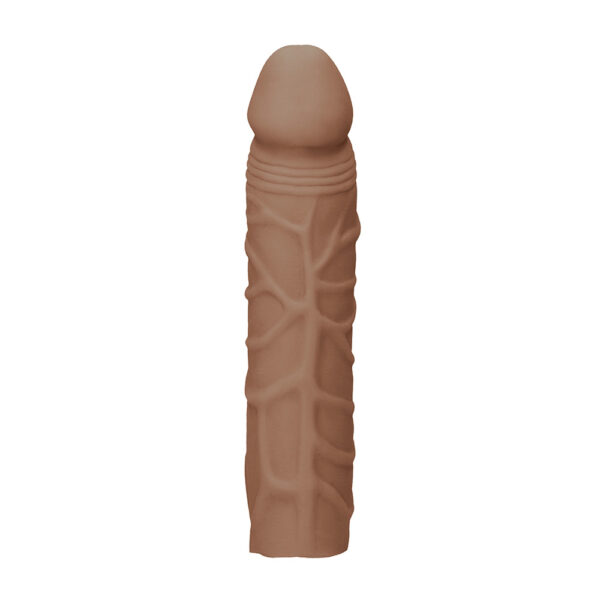 7423522550533 2 Realrock Penis Sleeve 7" Tan