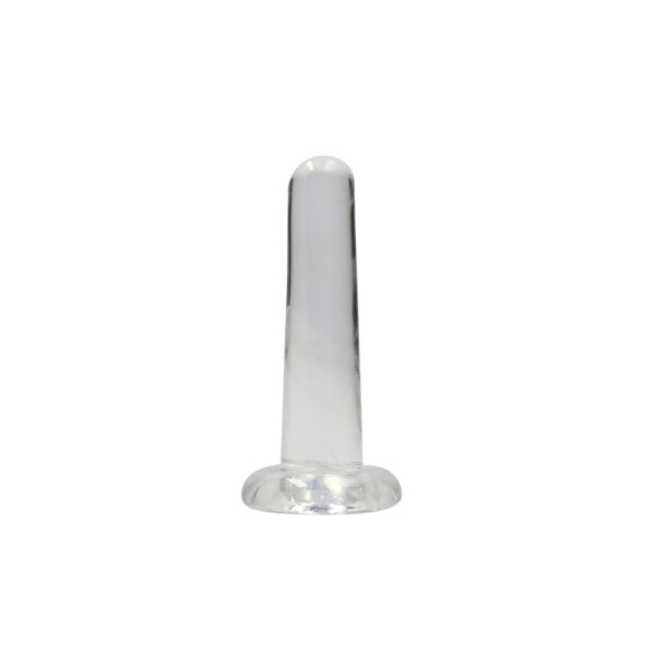 7423522579534 2 Non Realistic Dildo With Suction Cup 5.3" Transparent