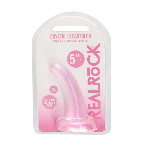 7423522579572 Non Realistic Dildo With Suction Cup 4.5" Pink