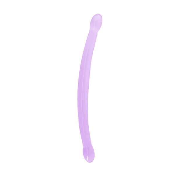 7423522581551 2 Non Realistic Double Dong 17" Purple