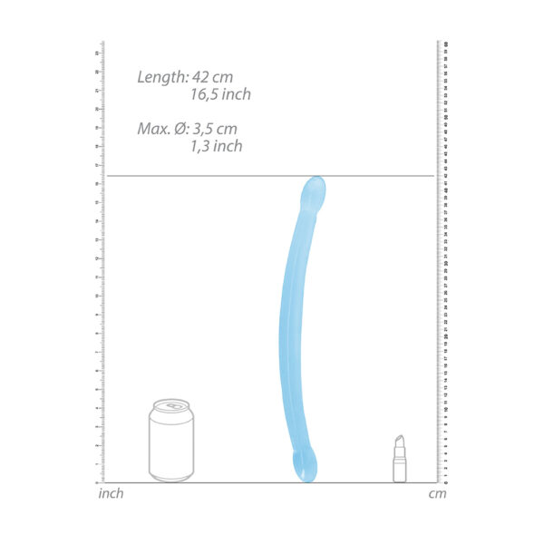 7423522581582 3 Non Realistic Double Dong 17" Blue