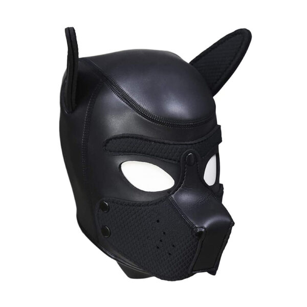 7423522583593 2 Ouch! Neoprene Puppy Hood Black