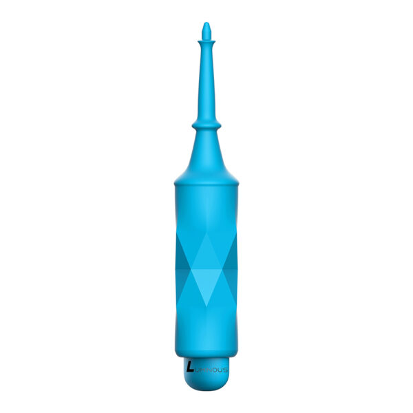 7423522587522 2 Luminous Circe Abs Bullet With Silicone Sleeve 10-Speeds Turquoise