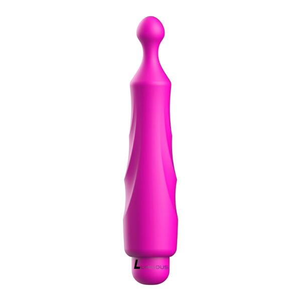 7423522588512 2 Luminous Dido Abs Bullet With Silicone Sleeve 10-Speeds Fuchsia