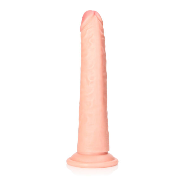 7423522625668 2 Slim Realistic Dildo Without Balls With Suction Cup 8'' Flesh