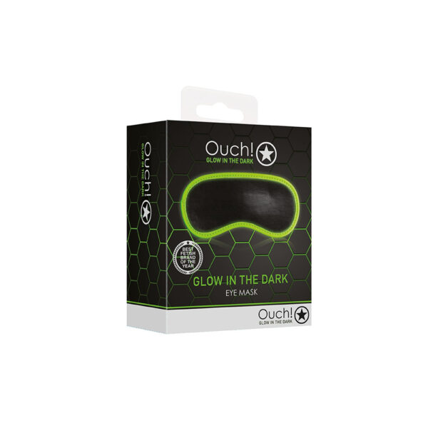 7423522641644 Ouch! Eye Mask Glow In The Dark