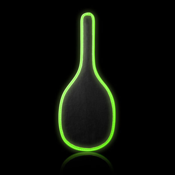 7423522641675 2 Ouch! Round Paddle Glow In The Dark