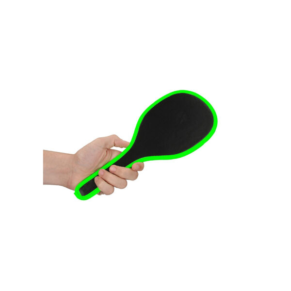 7423522641675 3 Ouch! Round Paddle Glow In The Dark