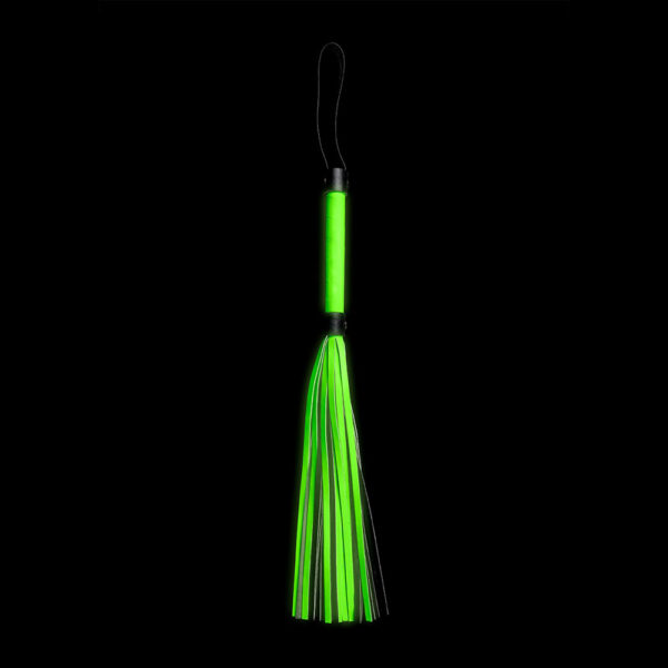 7423522641699 2 Ouch! Flogger Glow In The Dark