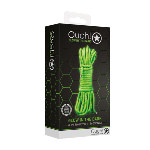 7423522642689 Ouch! Rope 10M/16 Strings Glow In The Dark