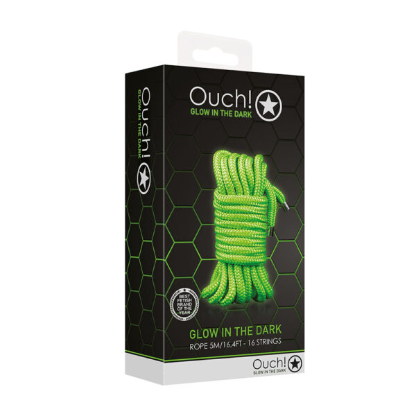 7423522642696 Ouch! Rope 5M/16 Strings Glow In The Dark