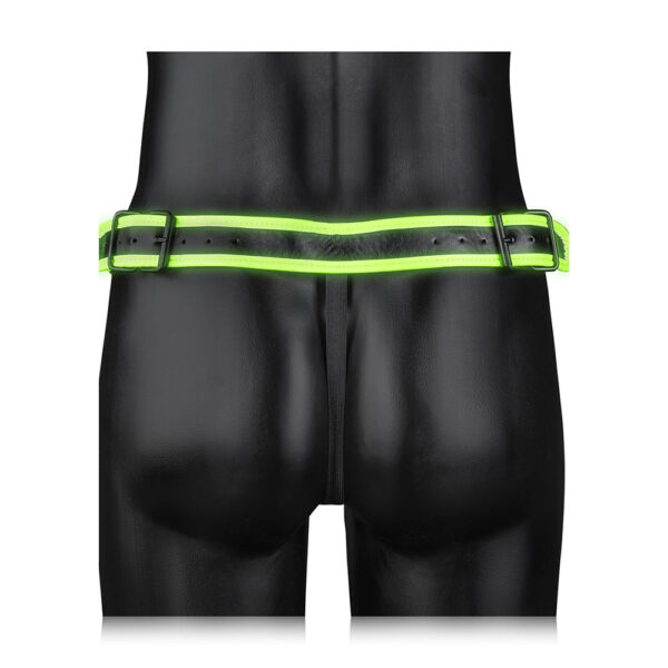 7423522649695 3 Ouch! Buckle Jock Strap Glow In The Dark S/M