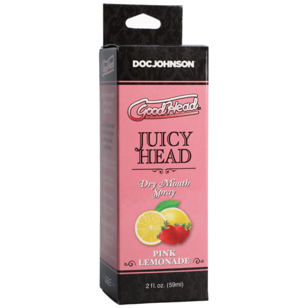 782421080594 GoodHead Juicy Head Dry Mouth Spray Pink Lemonade 2 oz.