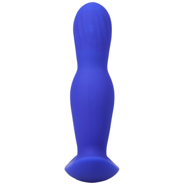 782421081294 3 A-Play Expander Rechargeable Silicone Anal Plug With Remote Royal Blue