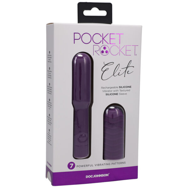 782421081362 Pocket Rocket Elite Rechargeable Purple