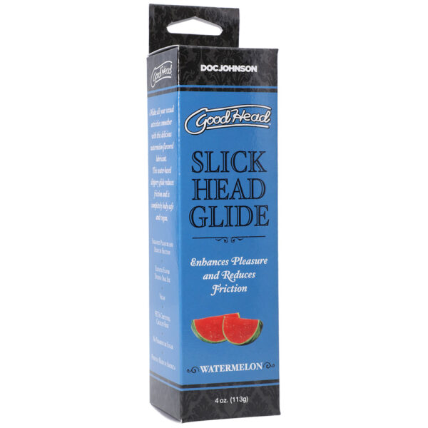 782421081522 Goodhead Slick Head Glide Watermelon 4 oz.