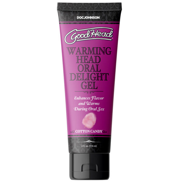 782421081850 2 Goodhead Warming Oral Delight Gel Cotton Candy 4 oz.