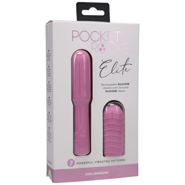 782421082130 Pocket Rocket Elite Rechargeable Pink