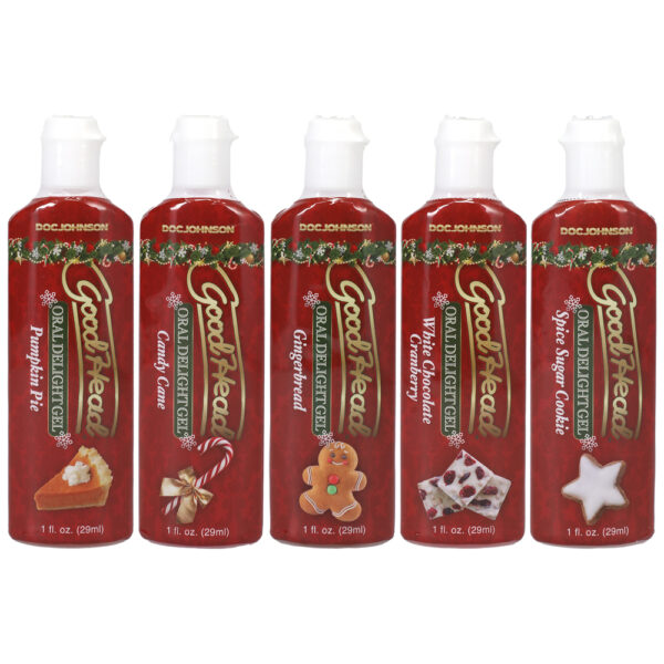 782421082338 2 Goodhead Oral Delight Gel Holiday 5 Pack 1 oz.