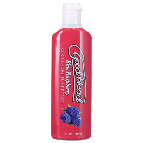 782421082468 Goodhead Oral Delight Gel Blue Raspberry 1 oz.