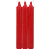 Japanese Drip Candles 3 Pack Red - Image 2