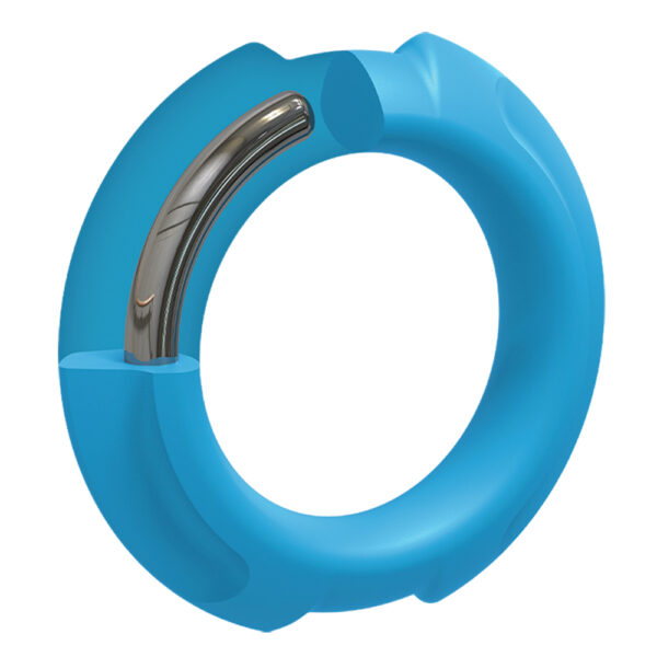 782421082888 3 Optimale Flexisteel Soft Silicone With Inner Metal Core 43Mm Blue