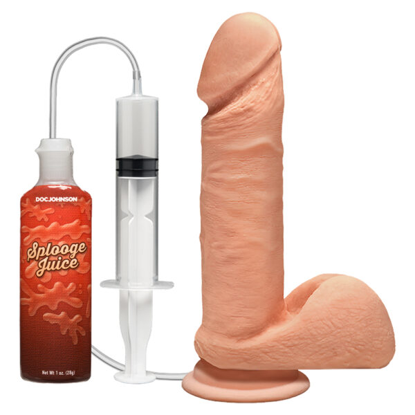 782421083359 2 The D Perfect D Squirting 7" With Balls Vanilla