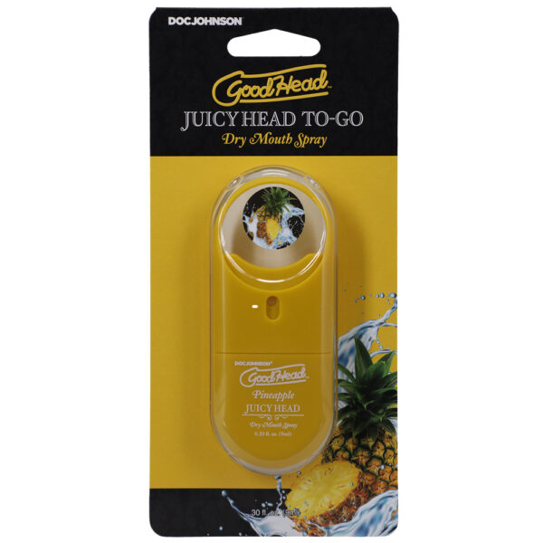 782421083861 Goodhead Juicy Head Dry Mouth Spray To-Go Pineapple .30 oz.