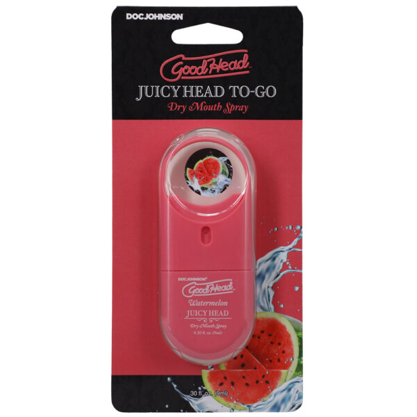 782421083878 Goodhead Juicy Head Dry Mouth Spray To-Go Watermelon .30 oz