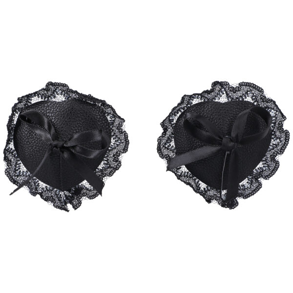 782421084202 Lace Nipple Pasties In A Bag Black