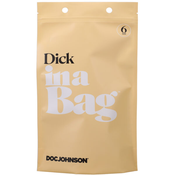 782421084271 3 Dick In A Bag 6" Clear