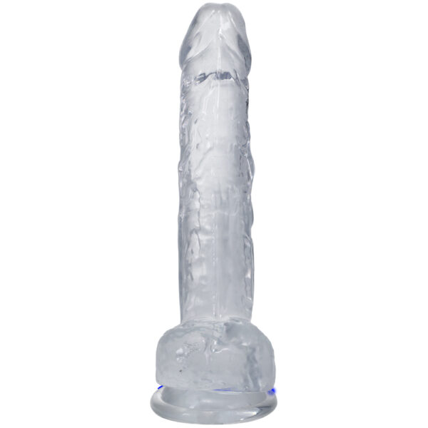 782421084288 2 Big Dick In A Bag 8" Clear