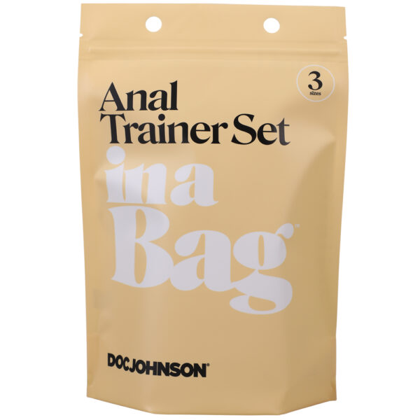 782421084318 3 Anal Trainer Set In A Bag Black