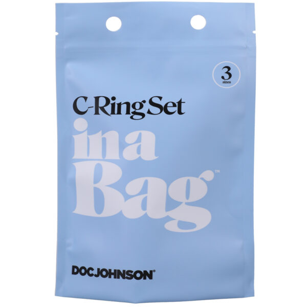 782421084585 3 C-Ring Set In A Bag Black