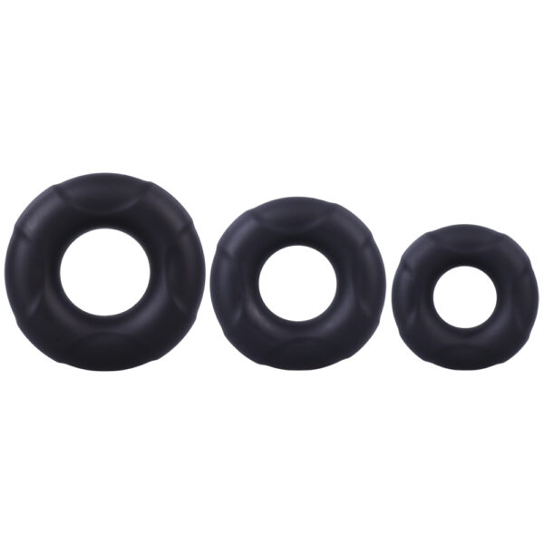 782421084585 C-Ring Set In A Bag Black