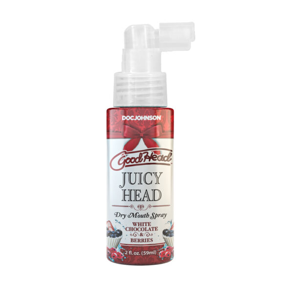 782421085421 2 Goodhead Juicy Head Dry Mouth Spray White Chocolate & Berries 2 oz