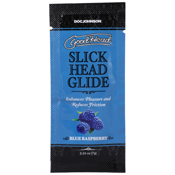 782421085650 Goodhead Slick Head Glide Blue Raspberry 48 Pieces 0.24 oz.