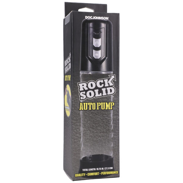 782421086497 Rock Solid Auto Pump Black/Clear