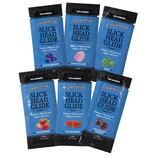 782421086763 2 Goodhead Slick Head Glide 6 Pack 0.24 oz.